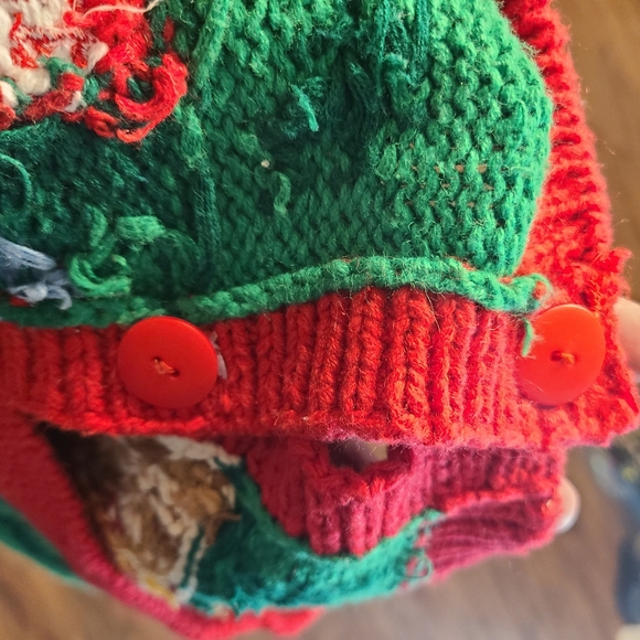 Vintage 1994 The Eagles Eye Real Estate Red Sweater S - Picture 13 of 13